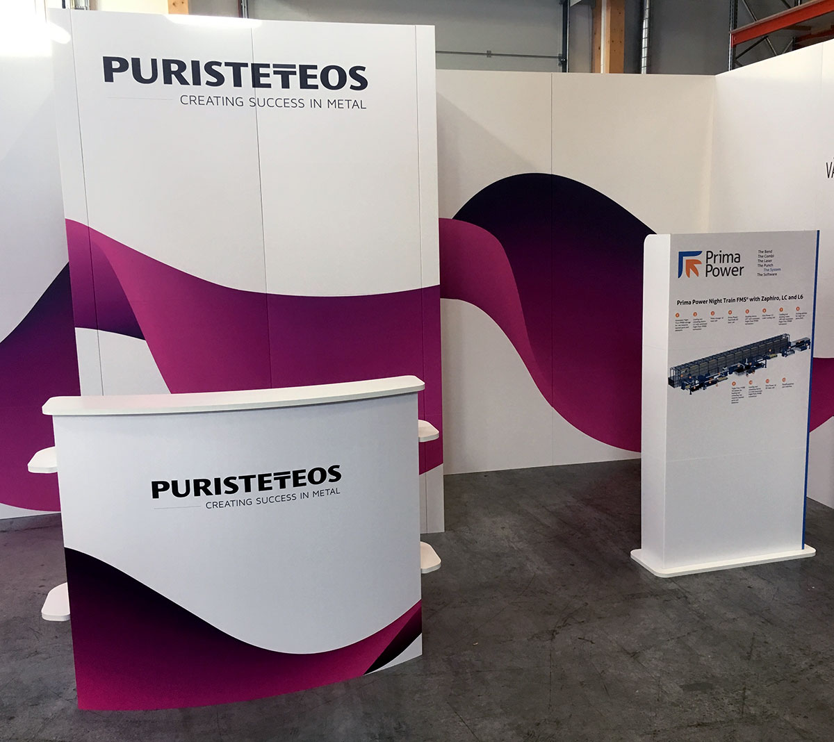 A functional and versatile exhibition stand